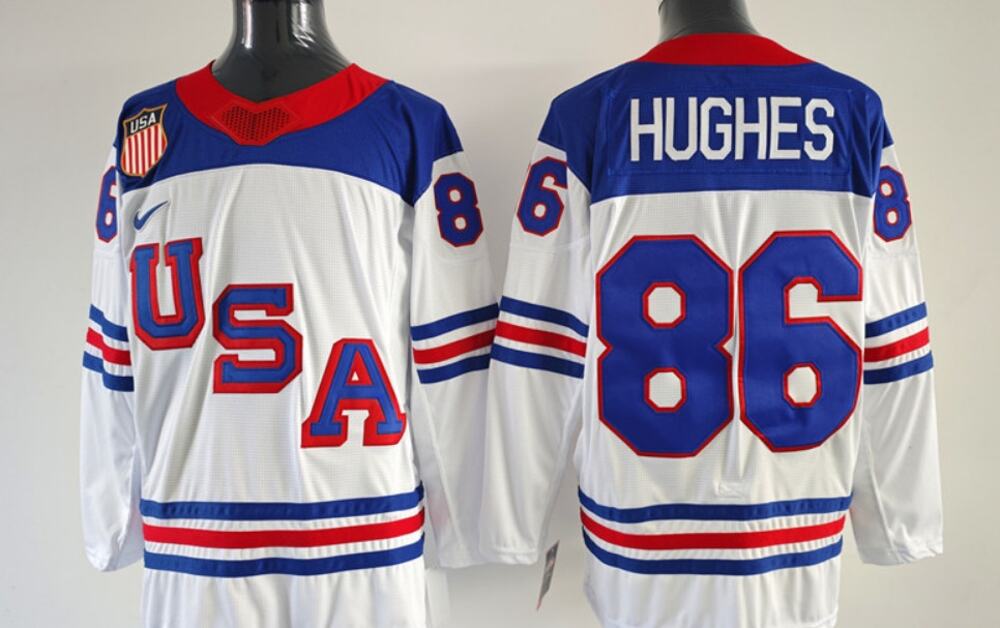 #86 Hockey Jersey NWT Mens M-Stitched